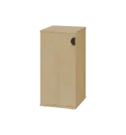 TN 2 - 3D kancelářská skříň, 1-dveřová, levá, 750x360x400, javor horský